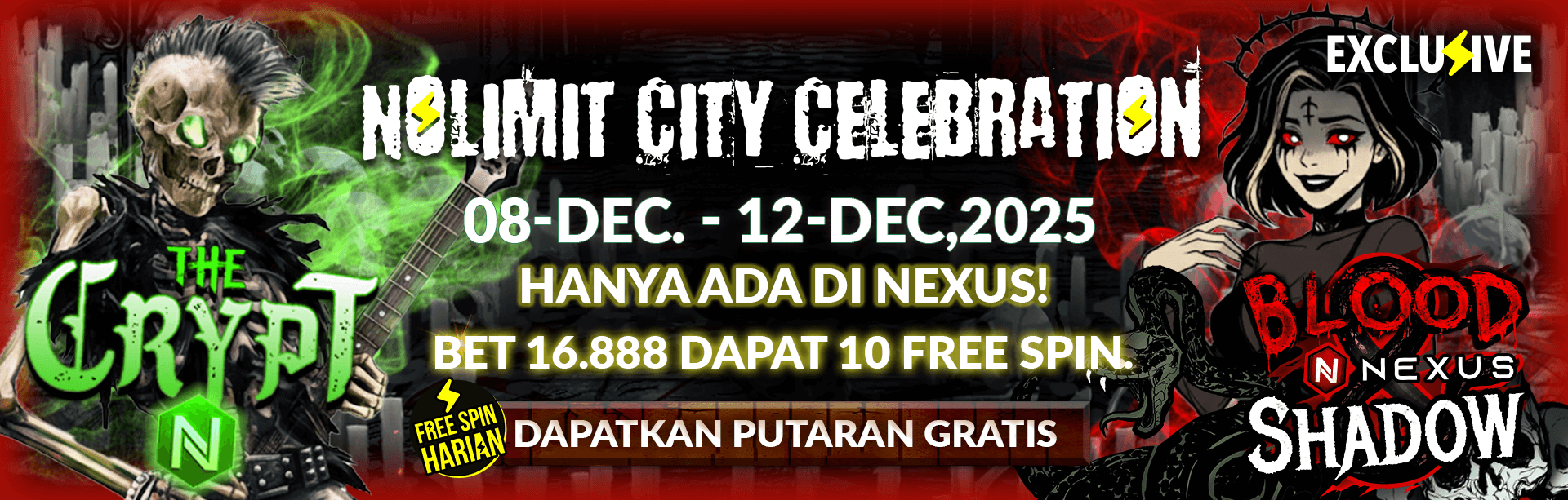 NOLIMIT CITY SPIN!